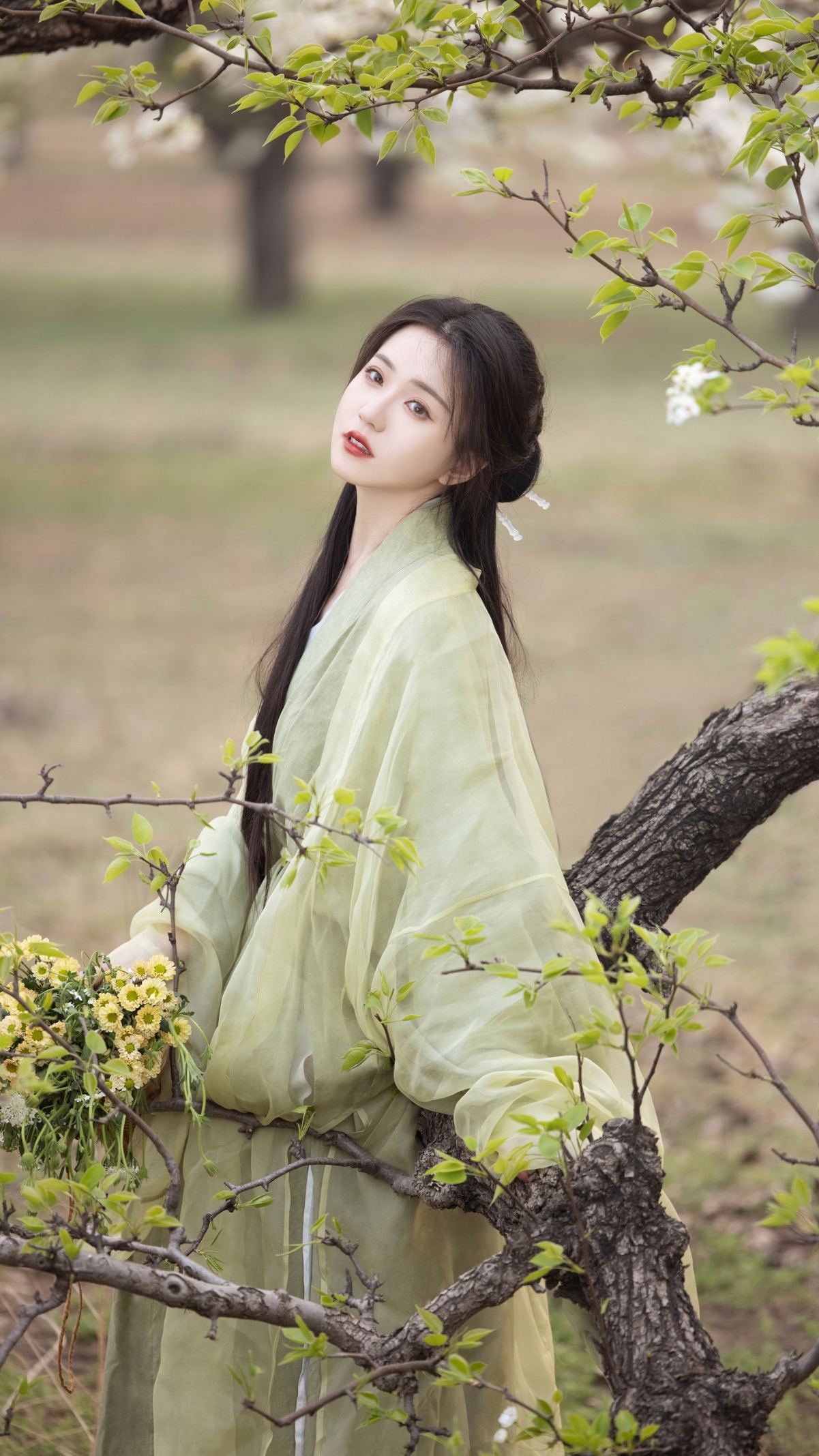 古风佳人·小清新唯美4K超清手机壁纸，2160x3840分辨率，高清美图下载