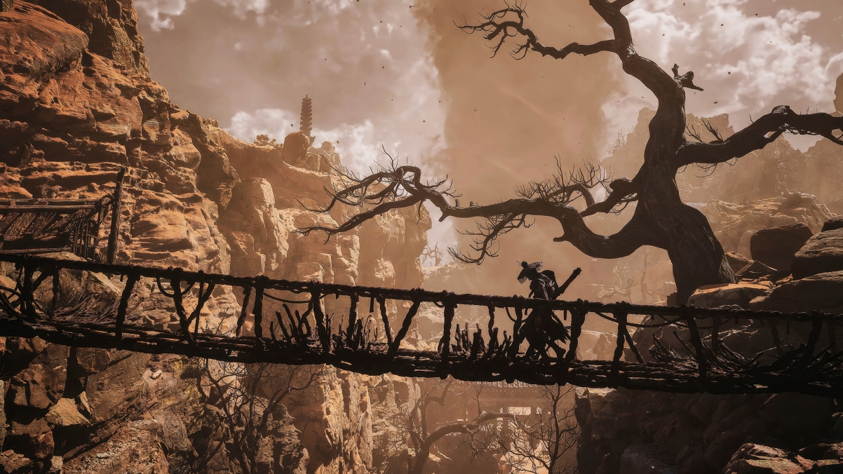 《黑神话，悟空》绝美桥段游戏风景原画，4K超高清壁纸（3840x2160）免费下载
