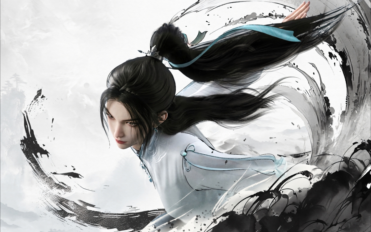 水墨国风《剑来》动画2560x1600超高清壁纸下载