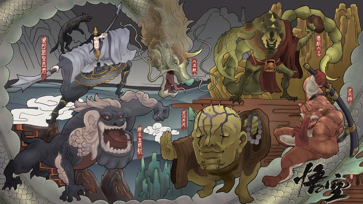 黑神话，悟空通关4K原图壁纸，3840x2160高清游戏图片下载