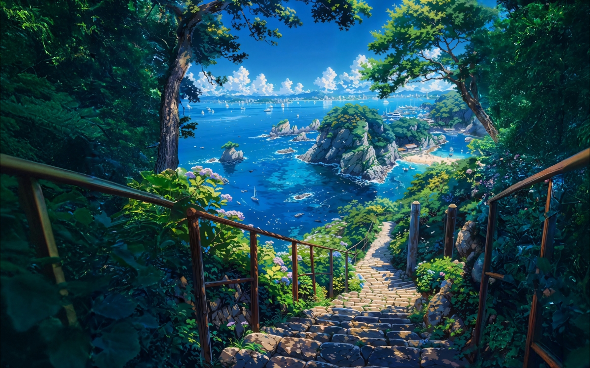 美丽海滨2560x1600高清壁纸下载