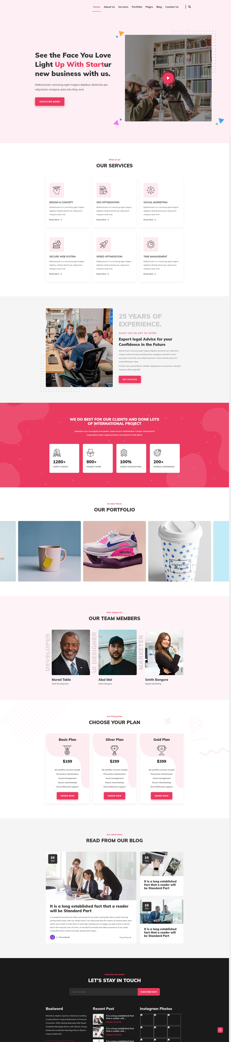 html5网站源码成品，互联网企业网站制作模板