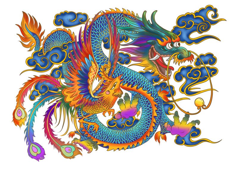 中国风高清PNG透明装饰元素PSD素材，源文件可改色，免费下载