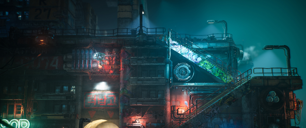 《The Ascent: Back Streets》3440x1440超宽游戏壁纸 高清下载