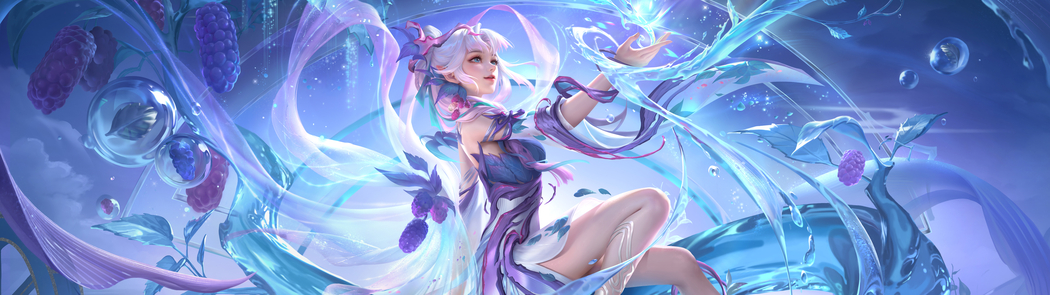 王者荣耀艾琳陌上桑双屏高清壁纸3840x1080下载