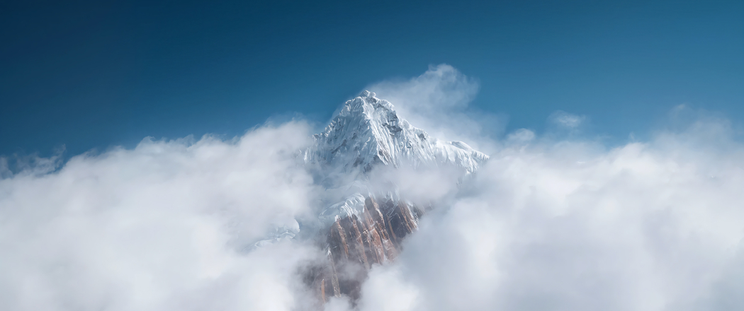 雪山云景3440x1440带鱼屏高清壁纸下载