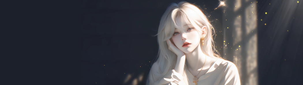 唯美白衣动漫美女3840x1080双屏高清壁纸下载