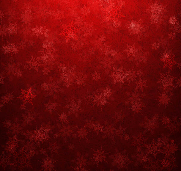 红色背景雪花高清PNG透明图案设计素材下载