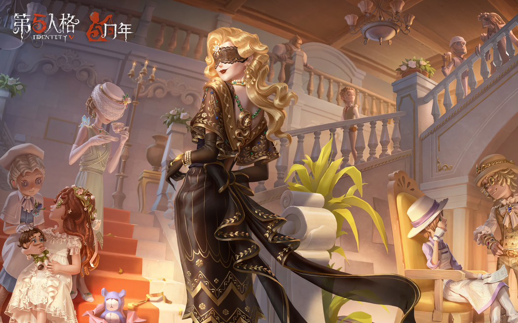 第五人格五周年庆典4K高清海报及壁纸，3840x2400分辨率下载