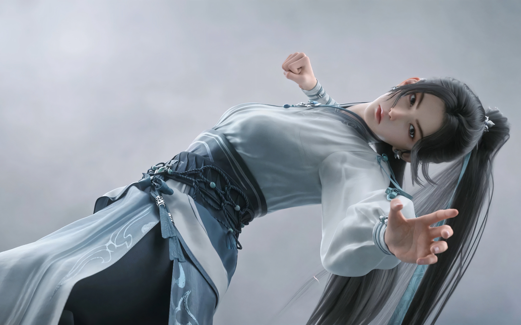 动画《剑来》宁姚高清壁纸 2880x1800 适配平板笔记本