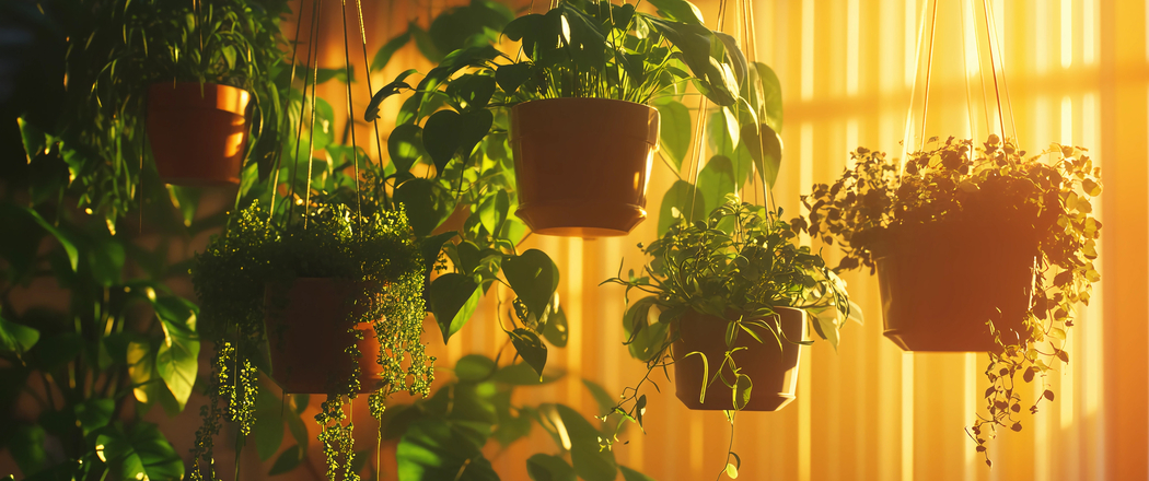 阳光小屋盆栽高清壁纸 3440x1440 超宽屏下载