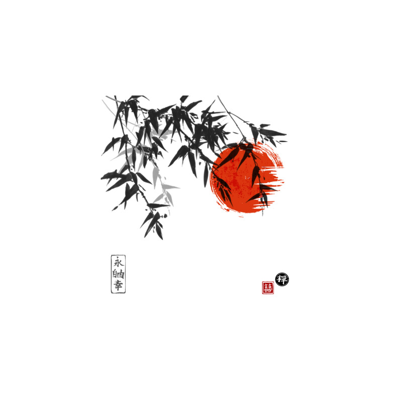 高清水墨画PNG透明图片下载，装饰元素、墨迹笔触设计素材