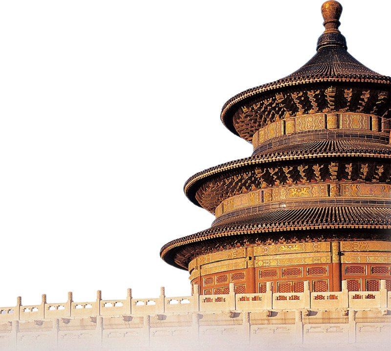天坛古建筑高清PNG透明背景图片素材下载