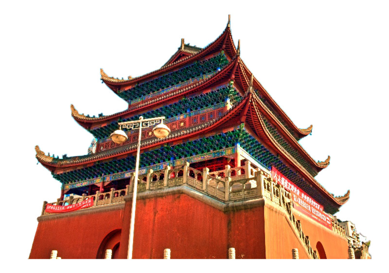 古典城楼高清PNG透明背景元素风景摄影图片设计素材下载
