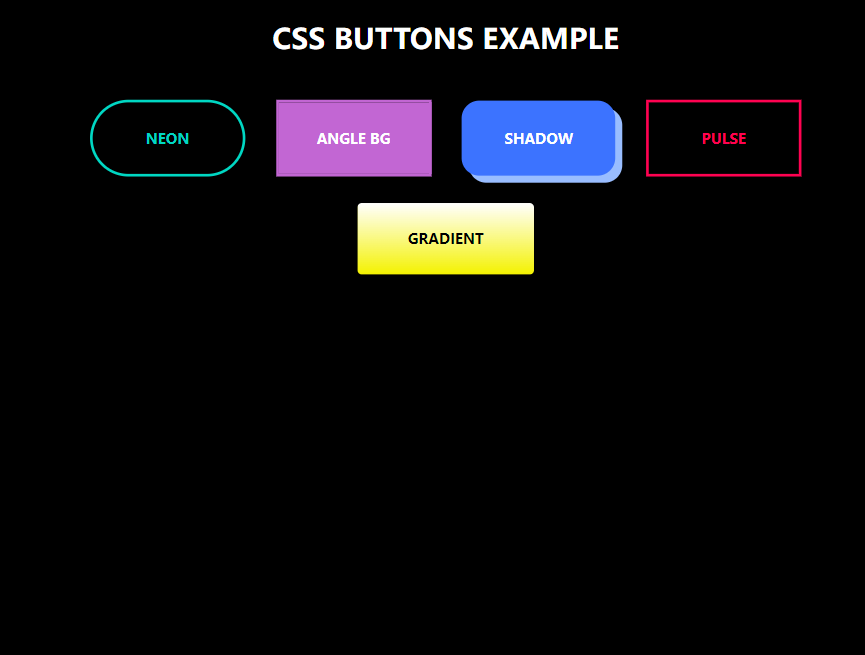 按钮悬停样式制作，实用css鼠标悬停效果
