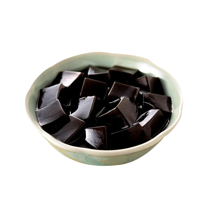 高清PNG块状龟苓膏实物素材，透明装饰元素，生活用品设计图片下载