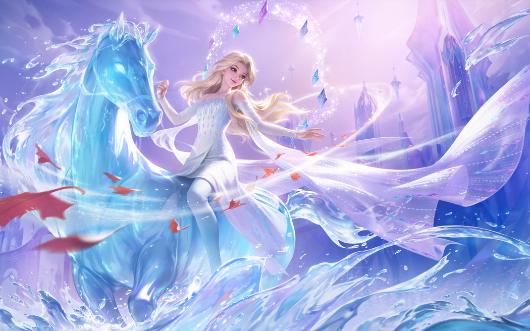 王者荣耀甄姬雪境奇遇高清壁纸 2880x1800 免费下载适用于平板笔记本