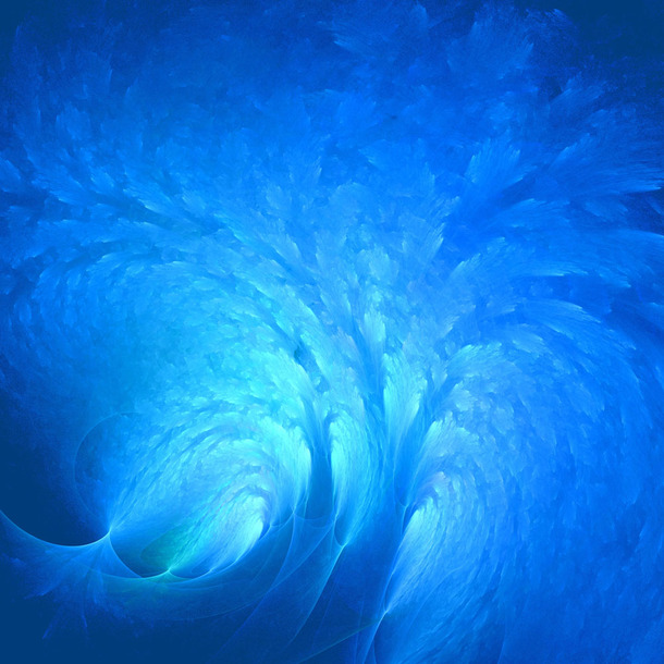 高清PNG透明背景神秘蓝色梦幻抽象海报设计素材下载