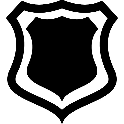 高清PNG透明盾徽轮廓图标，免扣元素设计素材下载