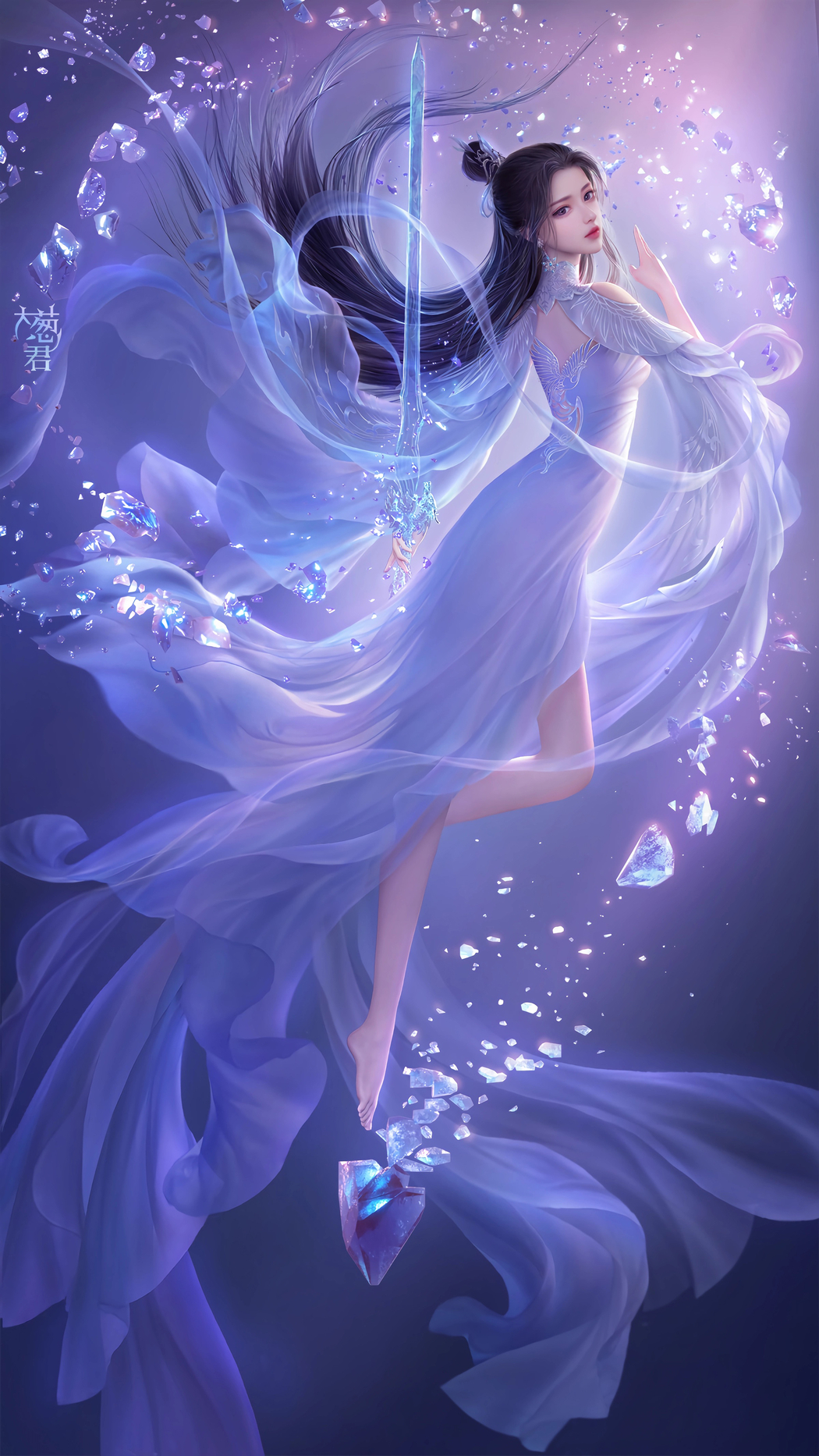 唯美陆雪琪4K高清手机壁纸与图片，2161x3840分辨率，免费下载
