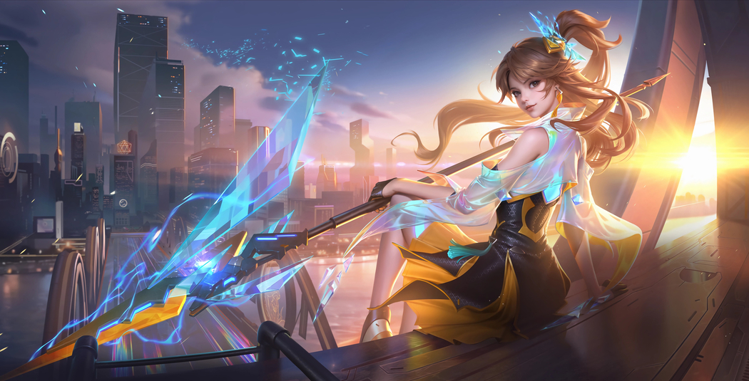 王者荣耀云缨幻光神枪4K高清壁纸及游戏图片下载（4238x2160）