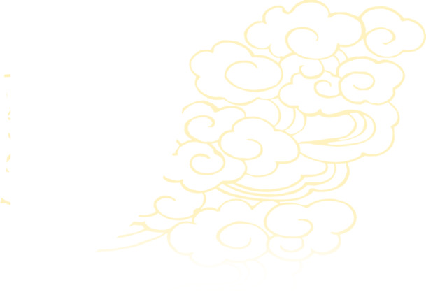 国庆节手绘描边云设计PNG透明图片素材下载