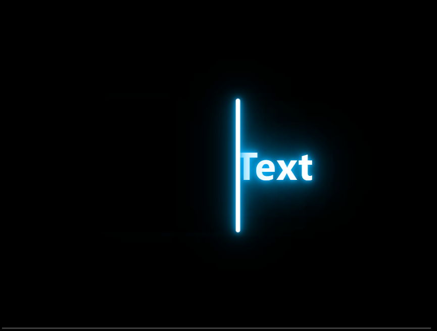 发光文字表情包制作，科技感显示隐藏文本框内容HTML