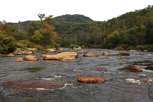 小兴安岭永翠河高清风景PNG透明背景图片素材下载