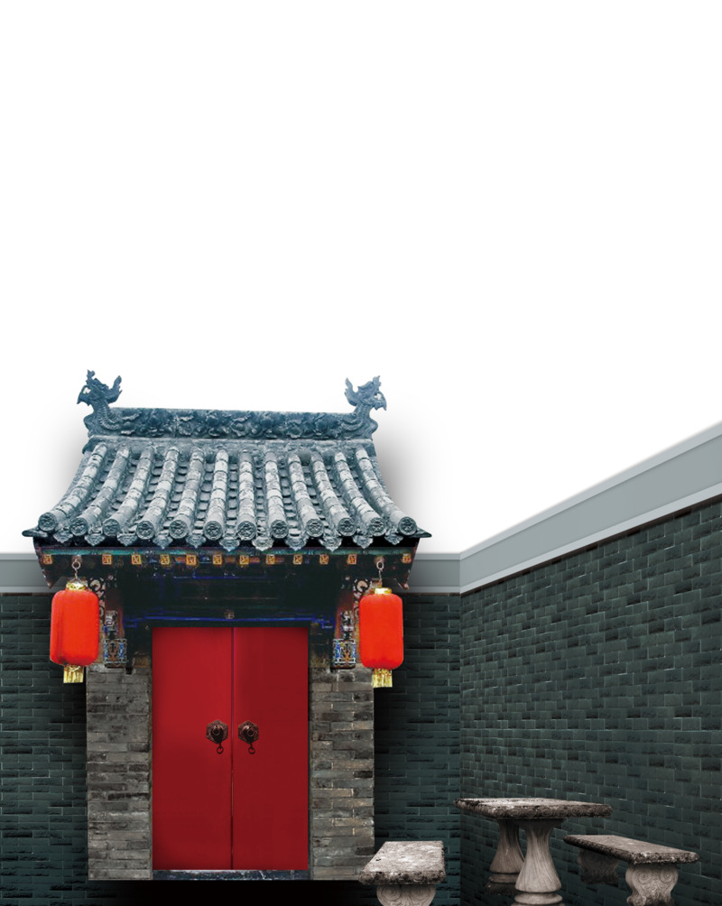 高清PNG透明背景门元素与风景摄影图片素材下载