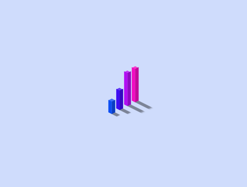 加载动画素材gif，等距3D插画循环动画素材