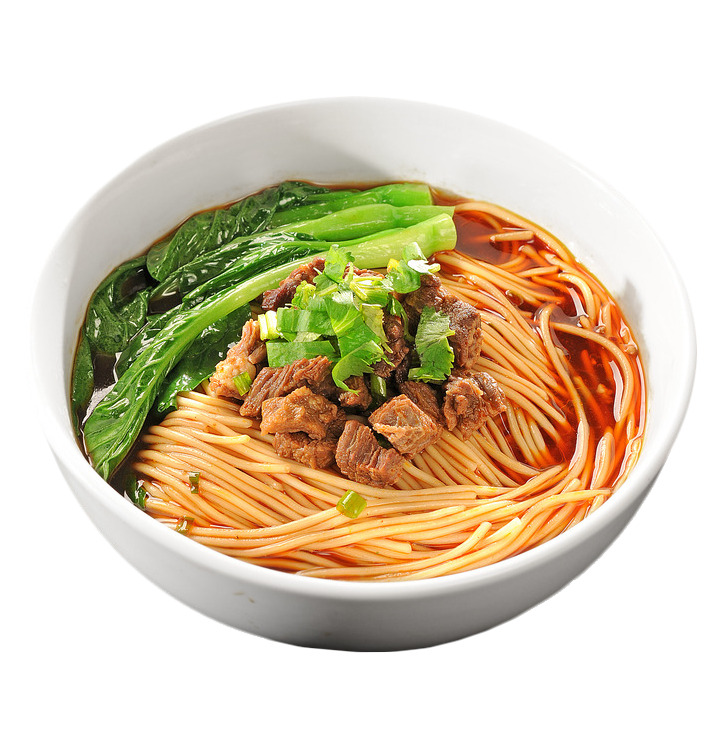 牛肉汤面与拉面PNG透明图片素材，高清装饰元素下载