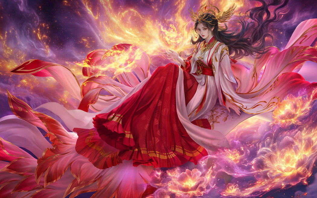 火灵儿高清壁纸2880x1800，适配平板笔记本等便携设备下载