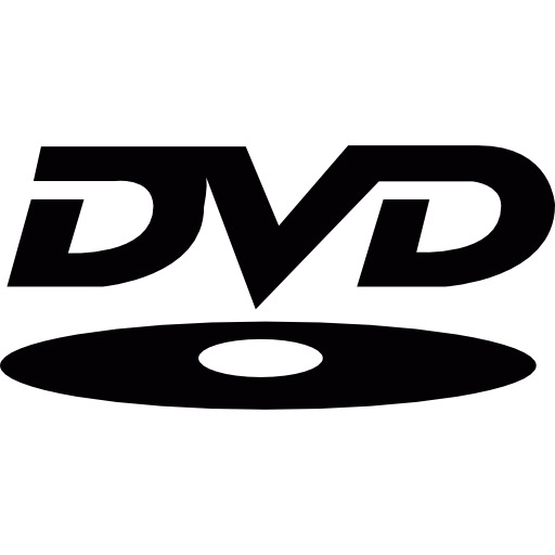 高清DVD光盘标识图标PNG透明免抠元素，设计素材下载