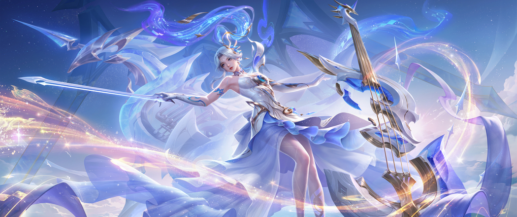 王者荣耀伽罗主题4K高清壁纸，带鱼屏3440x1440分辨率下载