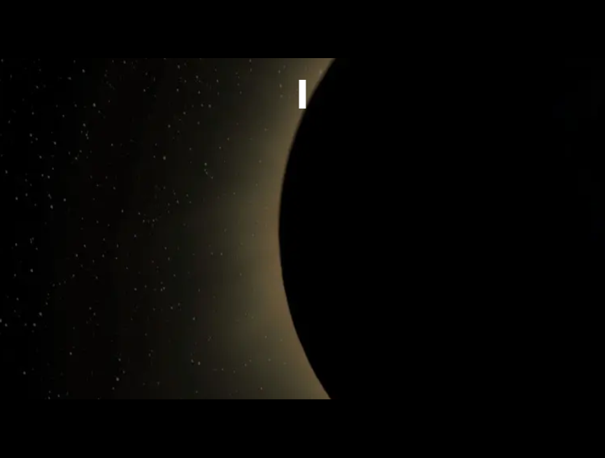 网站标题设计，大气星球动画素材