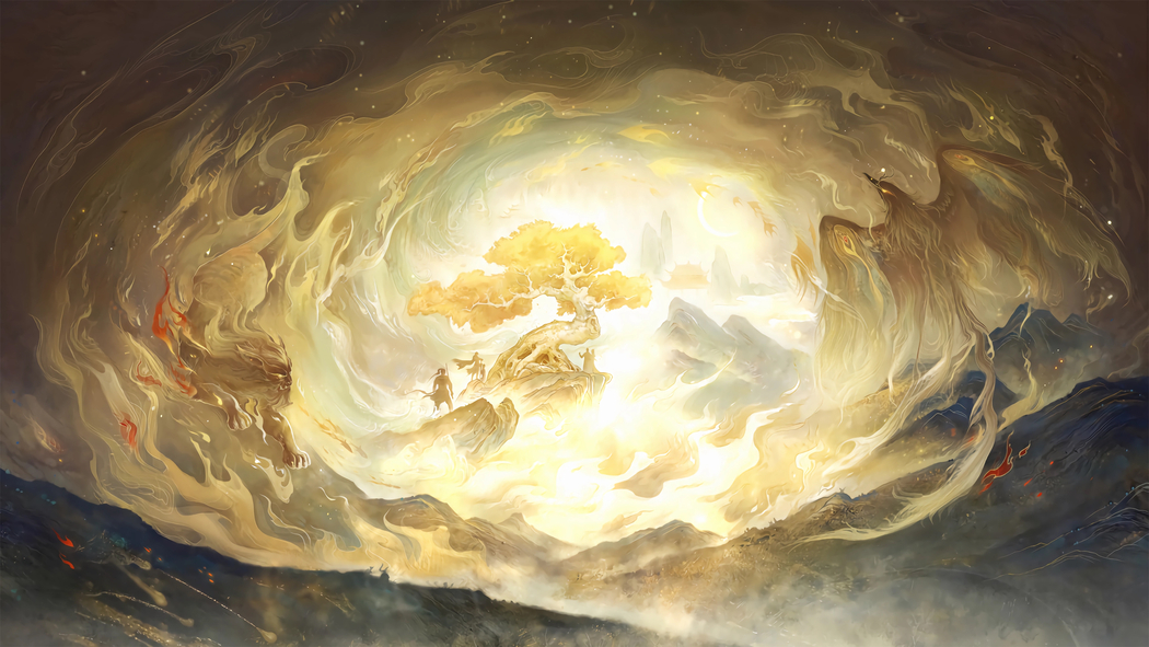 神话凤凰·陌上云景 4K超清壁纸 3840x2160高清下载