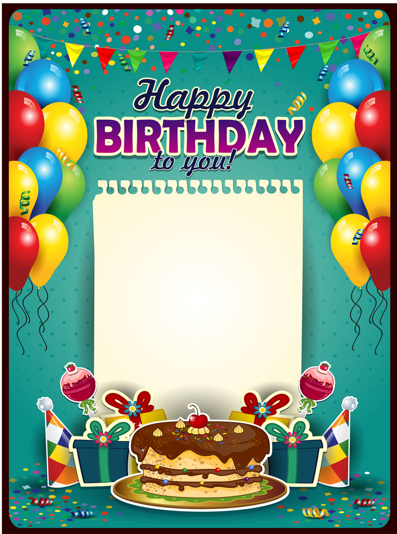 高清生日卡背景JPG图片素材，电商狂欢设计下载