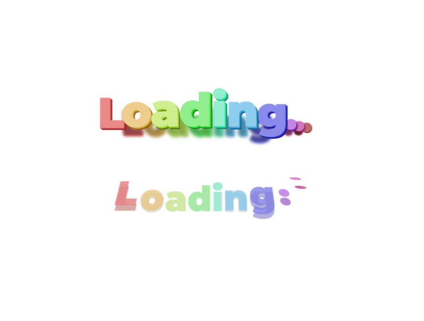 跳跃动态素材必备，loading动画CSS下载