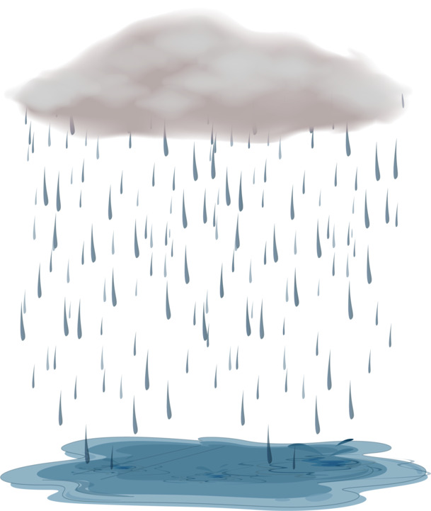 高清PNG透明大到暴雨免扣元素图片，设计素材下载