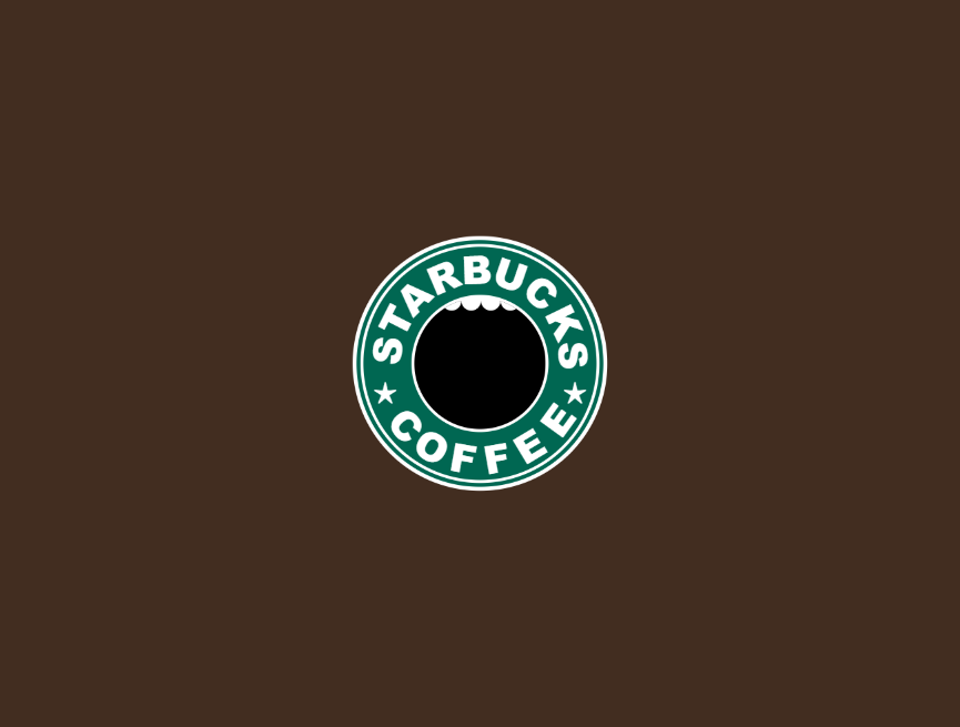 css3动画效果，星巴克标志logo素材