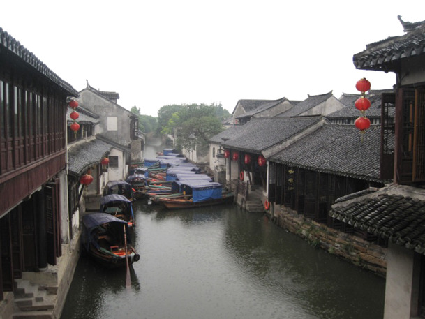 烟雨周庄高清PNG透明背景风景摄影素材下载