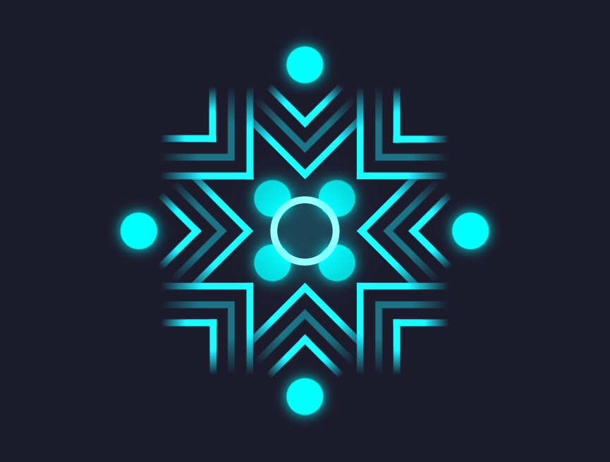 动态图标制作，精美雪花视觉效果