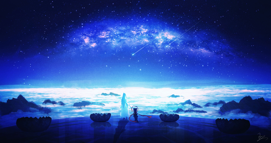 电影《哪吒2》星空场景4K超清壁纸 下载 4096x2160