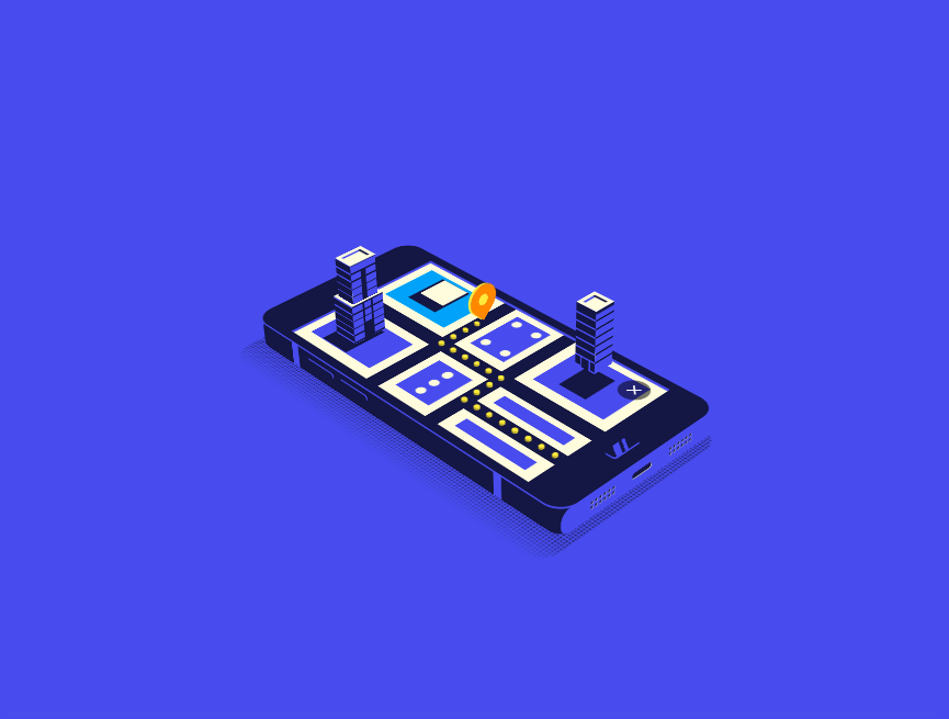 导航3d地图设计，平面转3d在线素材