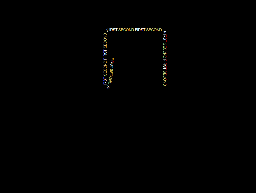 svg文字动画，矩形路径动画设计模板