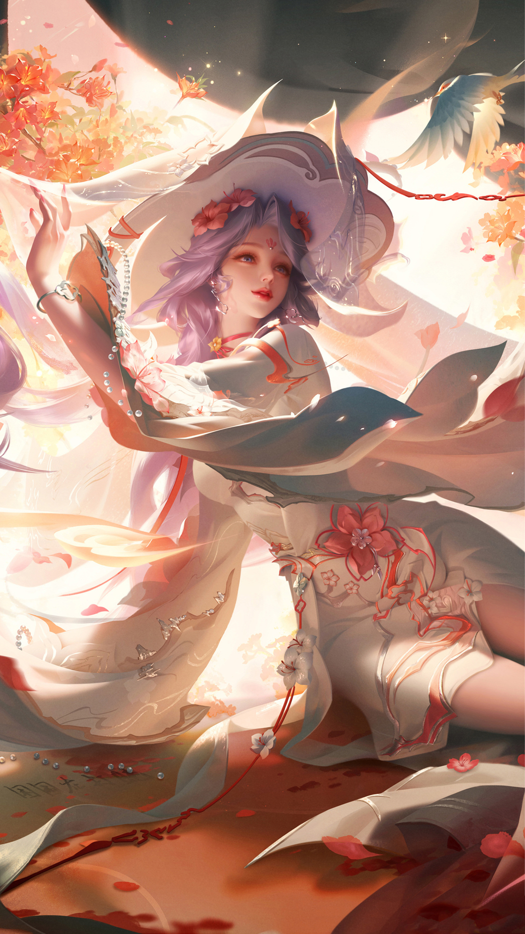 王者荣耀王昭君同人唯美竖屏4K高清手机壁纸下载（2160x3840）
