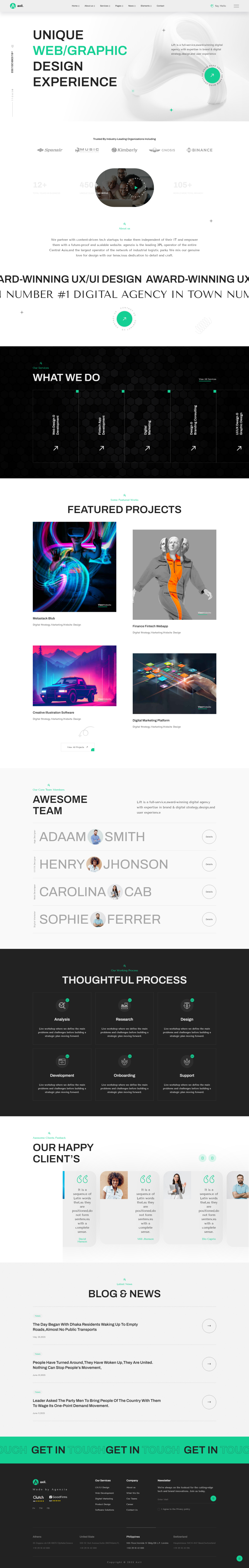 网页设计作业html成品，创业公司网站设计模板