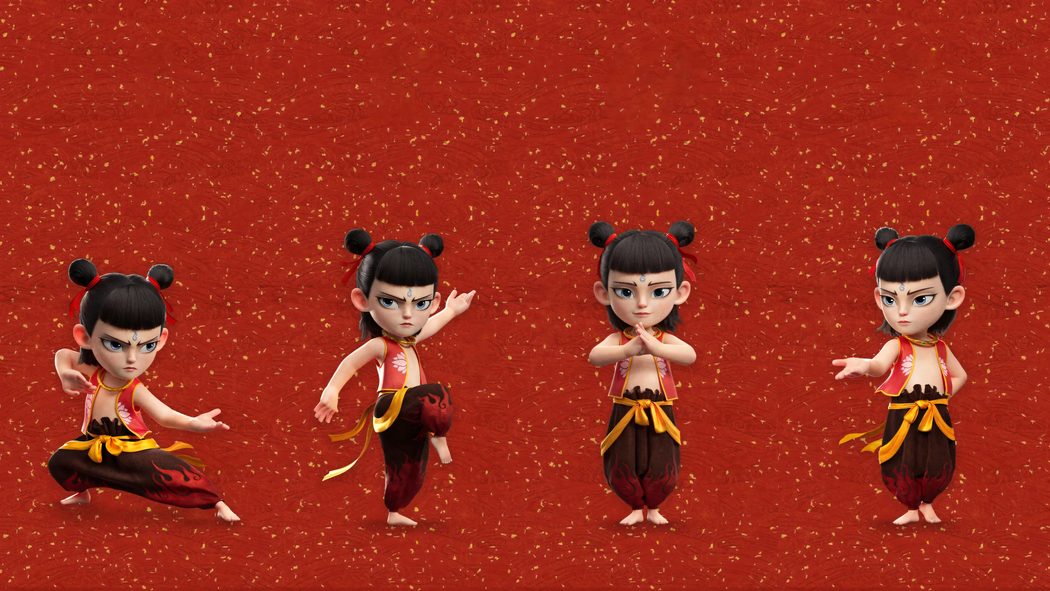灵珠版哪吒4K超清壁纸 3840x2160分辨率 免费下载