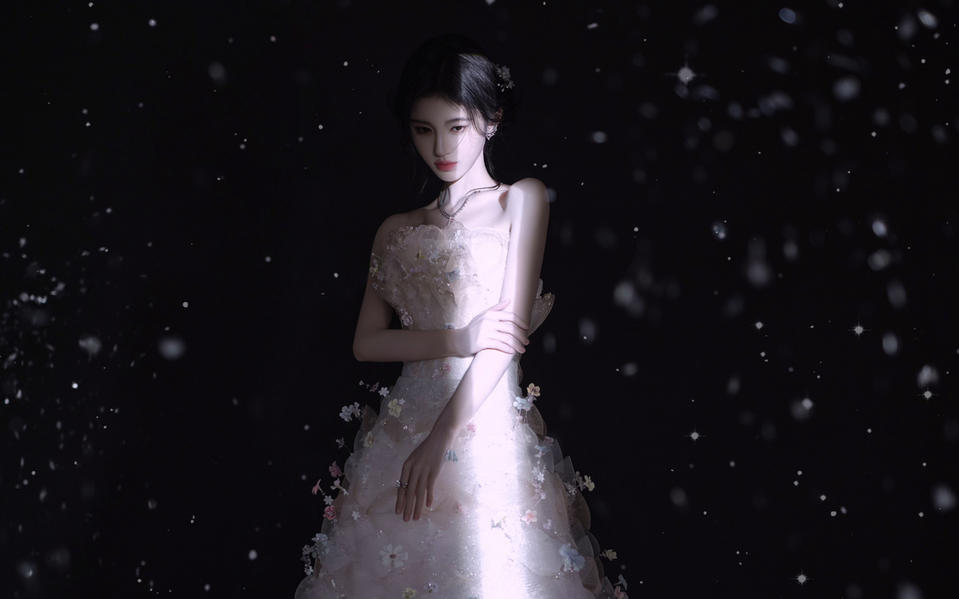 鞠婧祎唯美4K壁纸，3840x2400高清美女图片下载