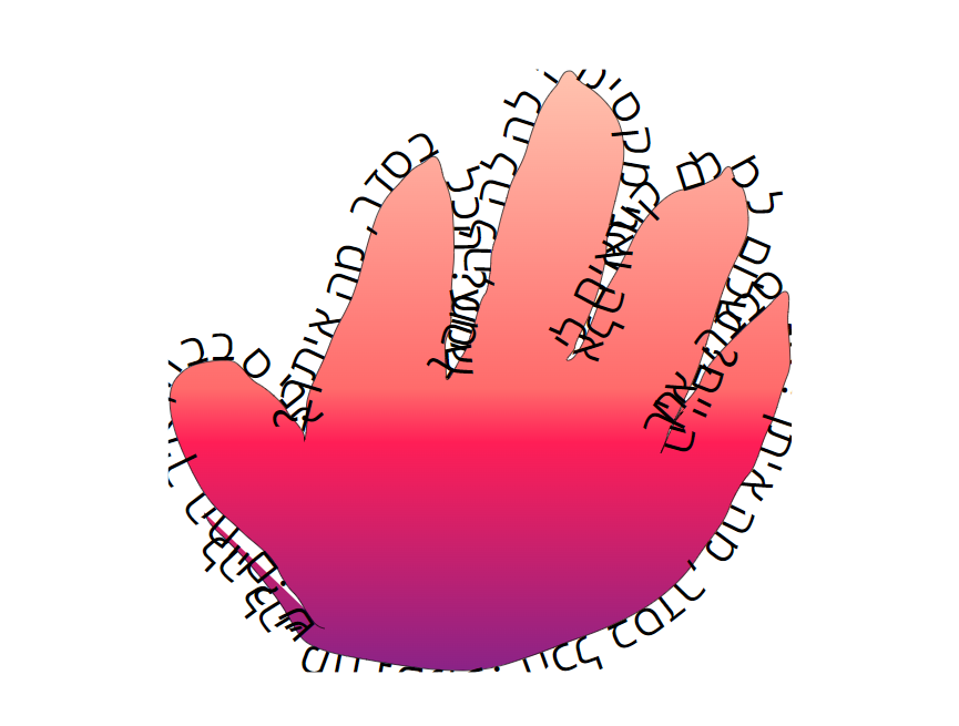 绘图动画制作，svg手掌动画素材